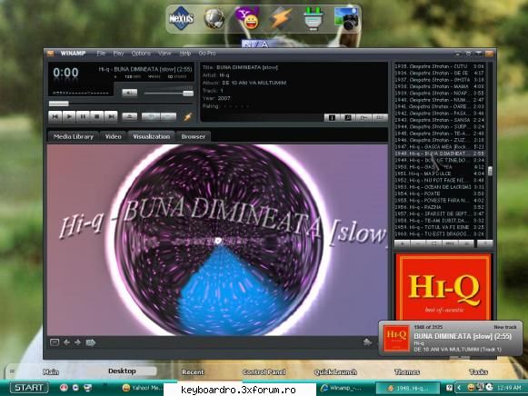 Winamp - Un sfat - N-am inteles ce e pracitc la ce a iaratat tu,mai - Produse power by Keyboard RO